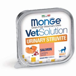MONGE VetSolution Cat Wet Urinary Struvite 12x100g