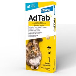 ADTab, 48 mg, kramtomosios tabl. katėms (nuo 2,0 iki 8,0 kg) 1 tab