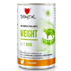 DISUGUAL Weight konservas šunims su kalakutiena 400g DISUGUAL Weight konservas šunims su kalakutiena 400g