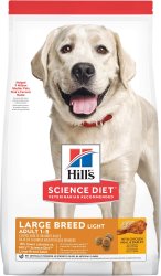 Hills Canine Light Adult Large Breed Chicken 18kg.