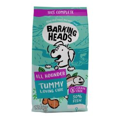 BARKING HEADS Tummy Lovin Care Fish šunims su žuvimi 12kg BARKING HEADS Tummy Lovin Care Fish šunims su žuvimi 12kg