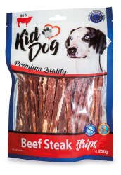 KIDDOG Strips jautienos natūralios juostelės 500g