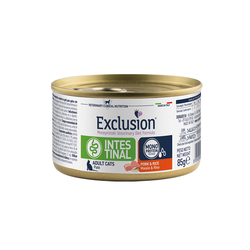 Exclusion Intestinal konservai katėms su kiauliena ir ryžiais, 85 g Exclusion Intestinal konservai katėms su kiauliena ir ryžiais, 85 g