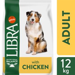 LIBRA DOG CHICKEN pašaras šunims su vištiena 12kg