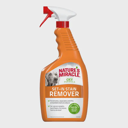 Nature's Miracle dėmių ir kvapų valymo priemonė SET-IN OXY S+O šunims,709ml Nature's Miracle dėmių ir kvapų valymo priemonė SET-IN OXY S+O šunims,709ml