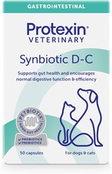 Protexin Synbiotic D-C prebiotikai 50 kaps.