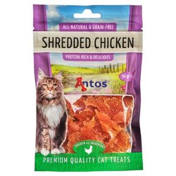 ANTOS Shredded Chicken skanėstai katėms su vištiena 50g