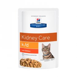 Hills Prescription Diet Feline k/d chicken 12x85gr
