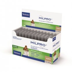 MILPRO 2,5 mg/25 mg, 0,5 -10kg tabletės mažiems šuniukams 1 tabletė MILPRO 2,5 mg/25 mg, 0,5 -10kg tabletės mažiems šuniukams 1 tabletė