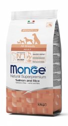 Monge All Breeds Adult su lašiša ir ryžiais 2,5kg Monge All Breeds Adult su lašiša ir ryžiais 2,5kg