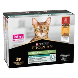 Proplan Cat Sterilised Beef&Chicken Gravy 85gN10