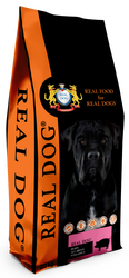 REAL DOG PUPPY-JUNIOR All Breeds PORK & RICE 20kg