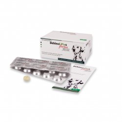 Dehinel Plus Flavour tabletės šunims 10 tab. Dehinel Plus Flavour tabletės šunims 10 tab.