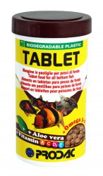Maistas tabletėmis dugninėms žuvims 60gr 100ml