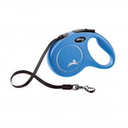 Flexi New Classic Blue S juosta 5m/15kg