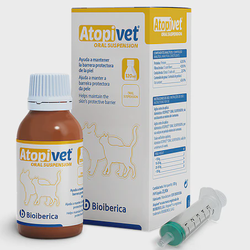 Bioiberica ATOPIVET Geriamoji Suspensija 120 ml Bioiberica ATOPIVET Geriamoji Suspensija 120 ml