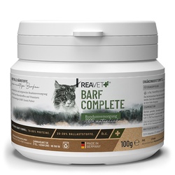 Reavet BARF Complete maisto papildas katėms, milteliai 100gr Reavet BARF Complete maisto papildas katėms, milteliai 100gr