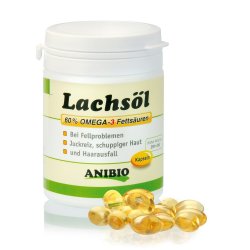 ANIBIO LACHSOL-lašišų aliejus 180 kaps.