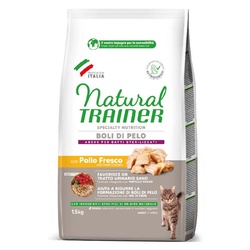 TRAINER Natural katėms nuo sąvėlų su vištiena 1.5kg 
