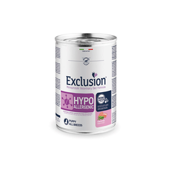 Exclusion Hypoallergenic Puppy konservai šuniukams su kiauliena ir žirniais 400g Exclusion Hypoallergenic Puppy konservai šuniukams su kiauliena ir žirniais 400g