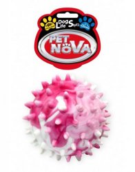 PETNOVA žaislas spygliuotas guminis kamuolys 6.5cm 