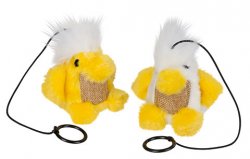 Žaislas katei pakabinamas Chico 9 cm pliušinis