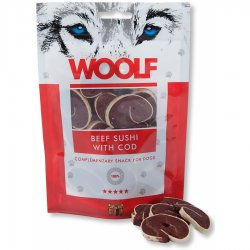 WOOLF Long Beef Sushi with Cod 100gr.