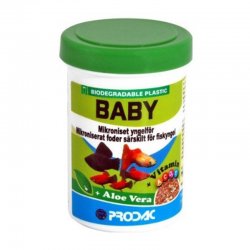 Prodac BABY smulkios granulės žuvytėms 50ml 15g 