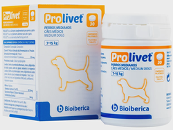 PROLIVET® vidutinio dydžio 7-15 kg šunims, tabletės N30 PROLIVET® vidutinio dydžio 7-15 kg šunims, tabletės N30