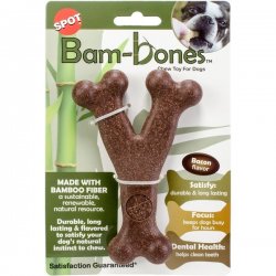 Bambukinis kaulas BAM-BONES bacon skonio 13,3cm
