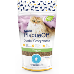 PlaqueOff Dental Bites – skanėstai burnos higienai katėms 60 g PlaqueOff Dental Bites – skanėstai burnos higienai katėms 60 g