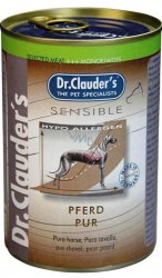 Dr. Clauders Special Diet SENSITIVE su arkliena 400 gr Dr. Clauders Special Diet SENSITIVE su arkliena 400 gr