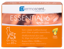 Dermoscent ESSENTIAL-6 0- 10 kg. 4vnt