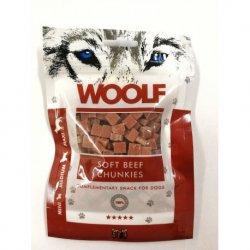 WOOLF Soft Beef Chunkies 100gr.