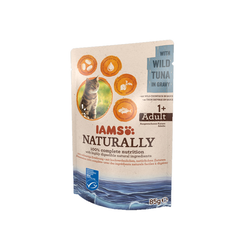 IAMS guliašai naturally Wild Tuna  85gr