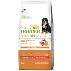 Trainer Sensitive Puppy Junior Medium/Maxi Salmon 12kg