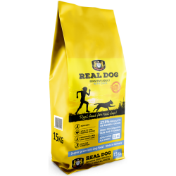 Real Dog Adult Sensitive with Duck & Vegetables 15kg