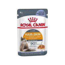 Royal Canin Hair & Skin Care Thin Slices in Jelly 12x85g