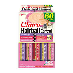Churu Hairball kreminis skanėstas katėms MIX, 60 vnt