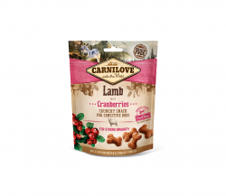 Carnilove skanėstas šunims Lamb with Cranberries 200g Carnilove skanėstas šunims Lamb with Cranberries 200g