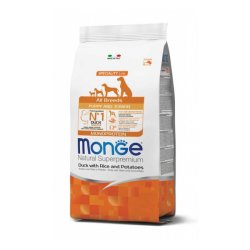 MONGE Monoprotein Puppy su antiena, ryžiais ir bulvėmis 12 kg MONGE Monoprotein Puppy su antiena, ryžiais ir bulvėmis 12 kg