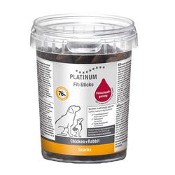 Platinum Fit-Sticks Chicken + Rabbit - skanėstai lazdelės 300gr