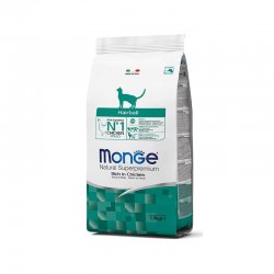 Monge Natural  Superpremium Hairball feline 10kg