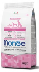 Monge Pork Rice all breeds adult 12kg Monge Pork Rice all breeds adult 12kg