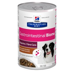 Hills Prescription Diet Canine Gastrointestinal Biome troškinys 354g. Hills Prescription Diet Canine Gastrointestinal Biome troškinys 354g.