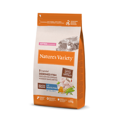 Natures Variety Healthy Grain Cat Kitten White Fish 1,25kg