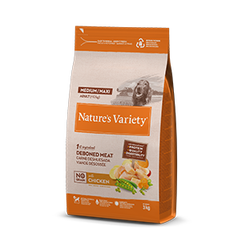 Natures Variety NO GRAIN MED/MAX ADULT CHICKEN 3 kg