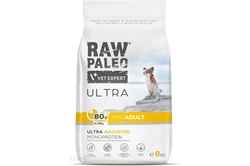 RAW PALEO ULTRA Turkey Mini Adult sausas maistas mažų veislių šunims su kalakutiena 8kg