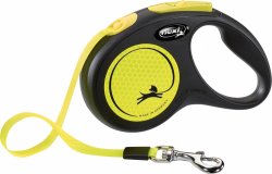 Flexi New Neon Yellow M juosta 5m/25kg