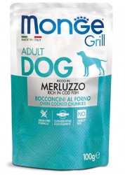 Monge Grill guliašai šunims su Menke 100gr Monge Grill guliašai šunims su Menke 100gr